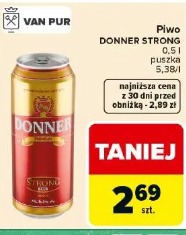 Piwo Donner Strong