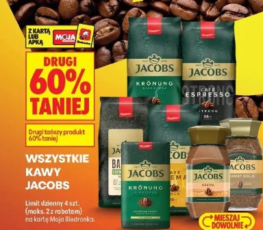Wszystkie kawy Jacobs
