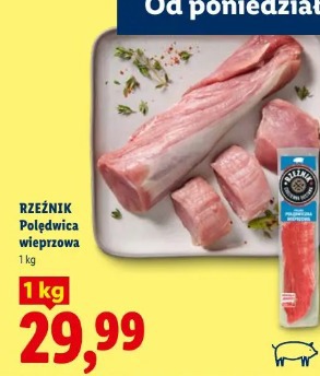Rzeźnik Polędwica wieprzowa