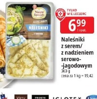Naleśniki z serem/z nadzieniem serowo-jagodowym