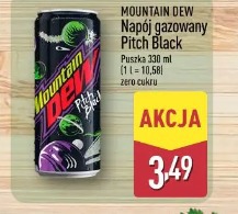 Mountain Dew Napój gazowany Pitch Black