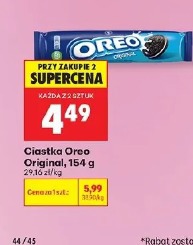 Ciastka Oreo Original, 154 g