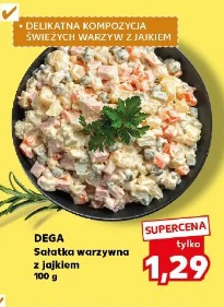 Dega Sałatka warzywna z jajkiem