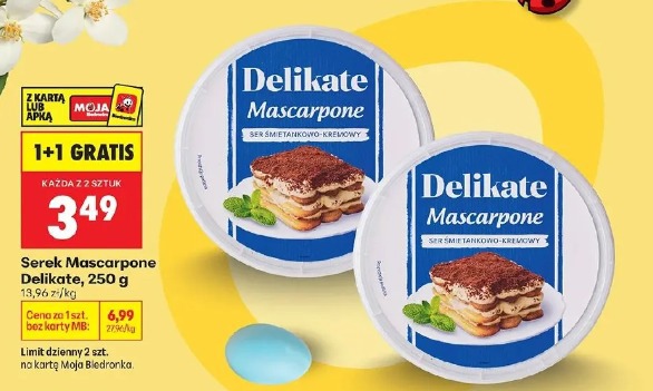 Serek Mascarpone Delikate