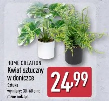 Home Creation Kwiat sztuczny w doniczce
