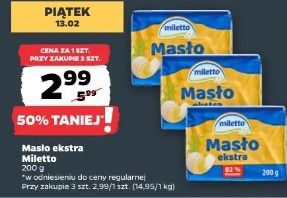 Masło ekstra Miletto