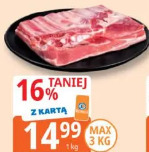 Boczek wieprzowy z żebrami i skórą