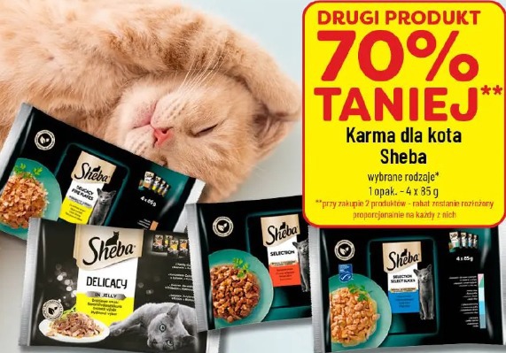 Karma dla kota Sheba