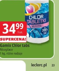Gamix Chlor tabletki Niceplace