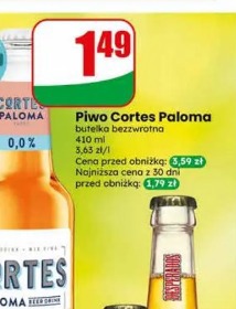 Piwo Cortes Paloma
