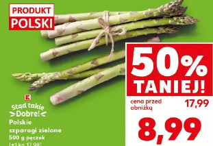 Polskie szparagi zielone