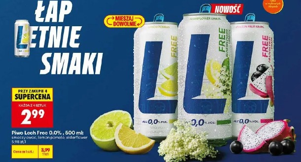 Piwo Lech Free 0,0%