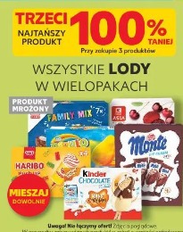 Wszystkie lody w wielopakach