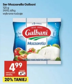 Ser Mozzarella Galbani