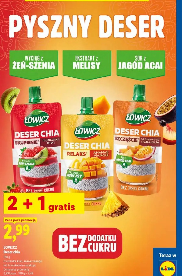 Łowicz Deser chia