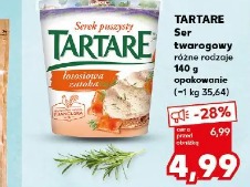 Tartare Ser twarogowy różne rodzaje