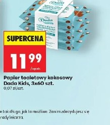 Dada Kids papier toaletowy kokosowy