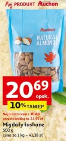 Migdały łuskane Auchan
