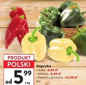 Papryka biała