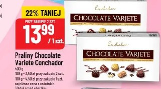 Praliny Chocolate Variete Conchador