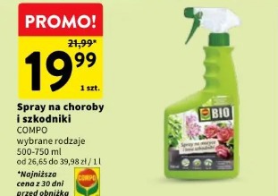 Spray na choroby i szkodniki Compo