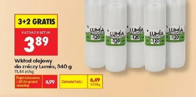 Wkład olejowy do zniczy Lumia