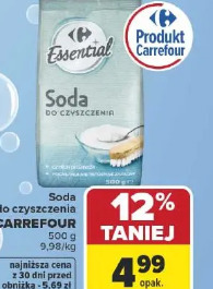 Essential soda do czyszczenia CARREFOUR