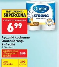 Ręczniki kuchenne Queen Strong, 2×4 rolki