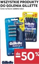Wszystkie produkty do golenia Gillette