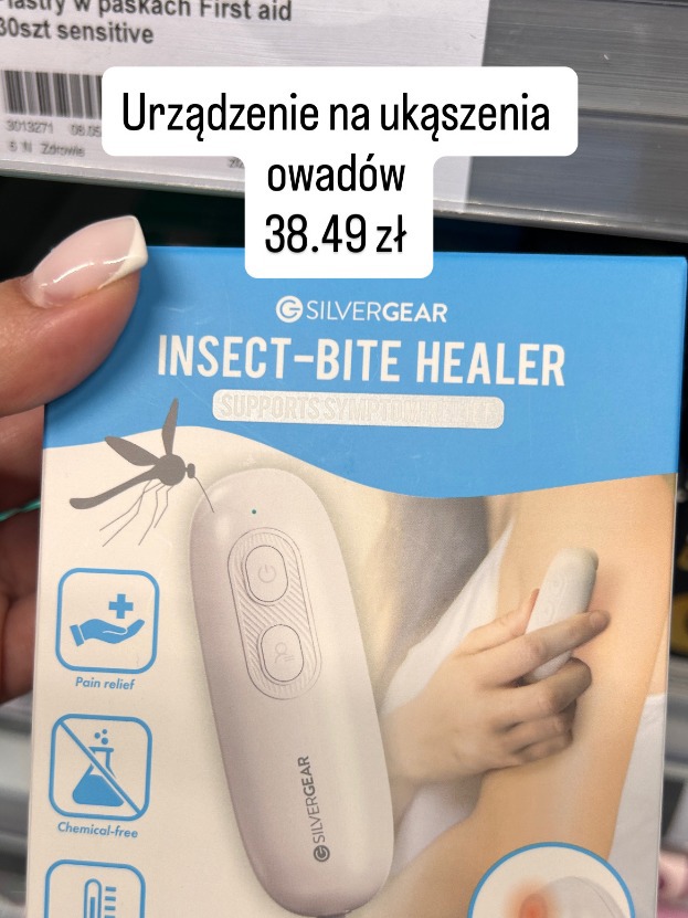 Silvergear urządzenie na ukąszenia owadów