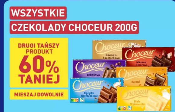 Wszystkie czekolady Choceur 200g