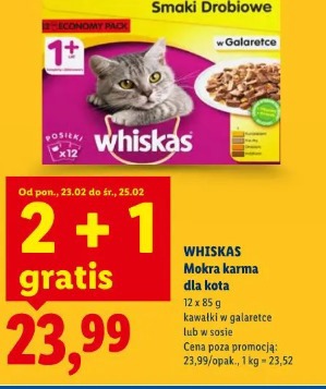 Whiskas mokra karma dla kota