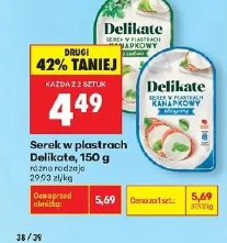 Serek w plastrach Delikate