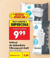 Wkład do dzbanków filtrujących Dafi