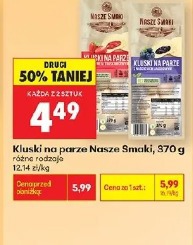 Kluski na parze Nasze Smaki