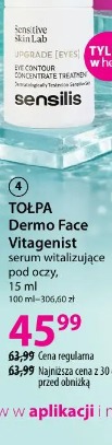 TOŁPA Dermo Face Vitagenist serum vitalizujące pod oczy