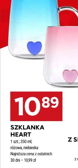 Szklanka Heart