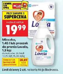 Mleczko, 1,45 l lub proszek do prania Lovela, 1,3 kg/0,84 kg