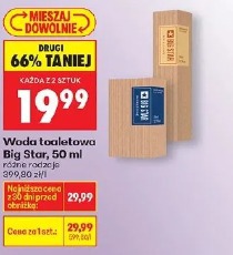 Woda toaletowa Big Star, 50 ml