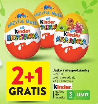 Jajko z niespodzianką KINDER