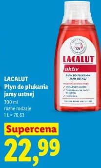 Lacalut Płyn do płukania jamy ustnej