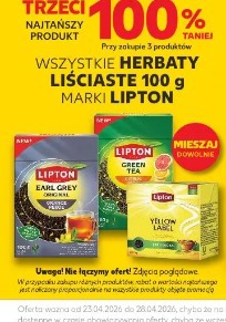 Wszystkie herbaty liściaste 100 g marki Lipton
