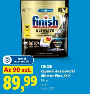Finish Kapsułki do zmywarki Ultimate Plus, XXL