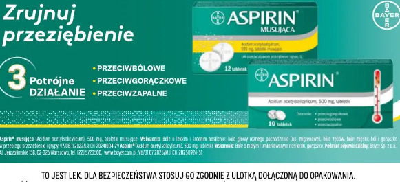Aspirin musująca BAYER