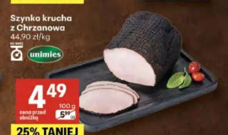 Szynka krucha z Chrzanowa Unimies