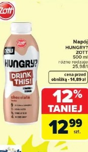 Napój HUNGRY? ZOTT