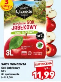 Sady Wincenta sok jabłkowy NFC