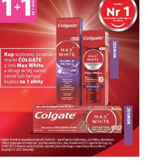 Colgate Max White drugi produkt za 1 złoty