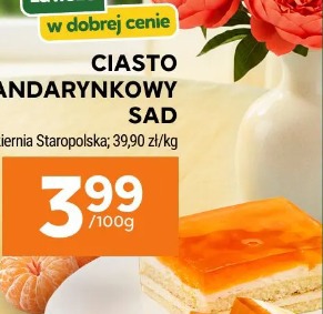 Ciasto Mandarynkowy Sad Cukiernia Staropolska