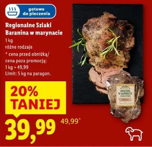 Regionalne Szlaki Baranina w marynacie